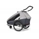 Croozer Kid Keeke 2 Stone grey przyczepka rowerowa