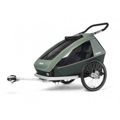 Croozer Kid Vaaya 2 Jungle green przyczepka rowerowa